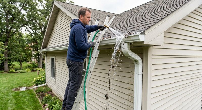 Gutter Downspout Unclogging in Richmond, VA