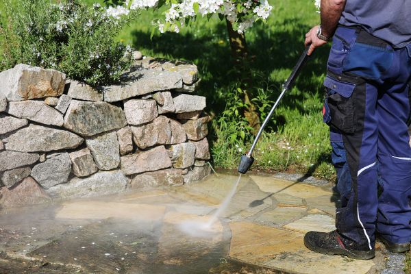 Stone Exterior Cleaning Service