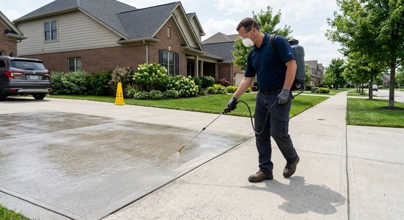 Concrete Driveway Sealing in Renton, WA