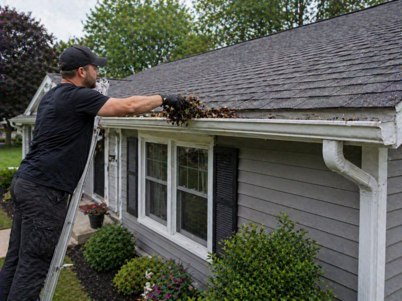 Gutter Downspout Unclogging in Long Island, NY