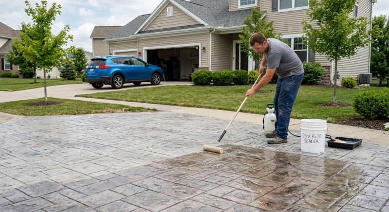 Sidewalk Concrete Sealing in Puyallup, WA